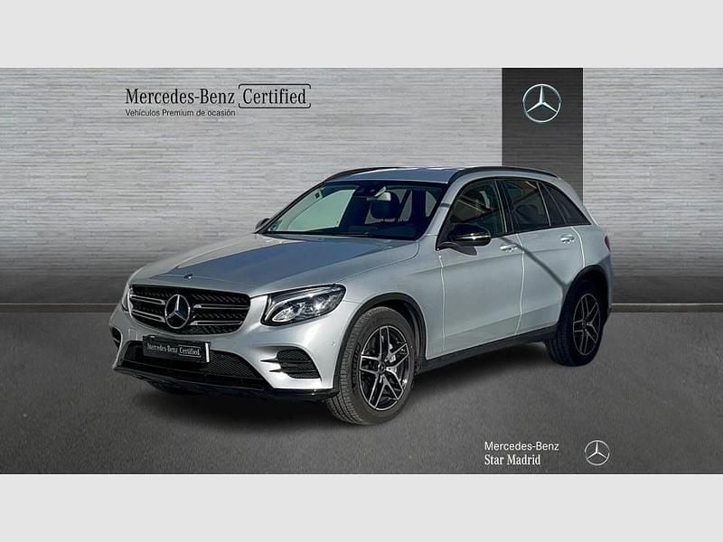 Plateado Usado 2019 Mercedes GLC220 AMG line SUV | 34.990 € (Precio justo) - Imagen 1/4