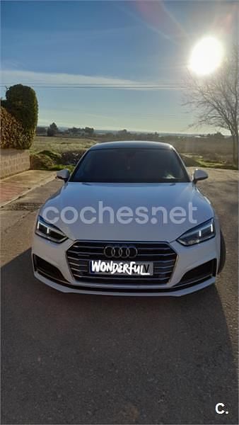 Usado Audi A5 Sportback 218 CV (160 kW) 2018 Blanco Utilitario