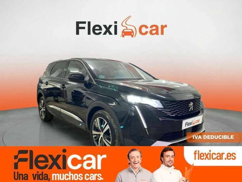 Negro Usado 2022 Peugeot 5008 Allure Monovolumen | 16.790 € (Super precio) - Imagen 1/4