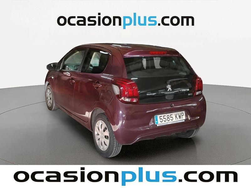 Usado Peugeot 108 Active 72 CV (52 kW) 2019 Granate Utilitario
