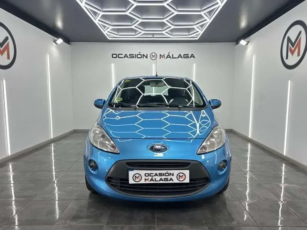Usado Ford Ka Titanium 75 CV (55 kW) 2009 Azul Utilitario