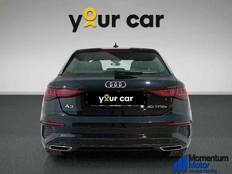 Usado Audi A3 Sportback e-tron 204 CV (150 kW) 2024 Negro Utilitario