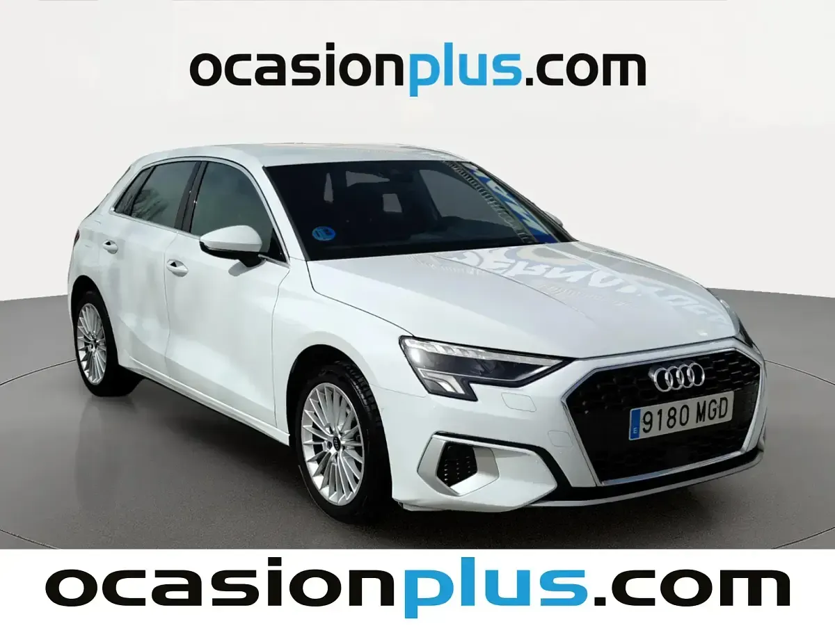 Usado Audi A3 Advanced Plus 110 CV (80 kW) 2023 Blanco Berlina