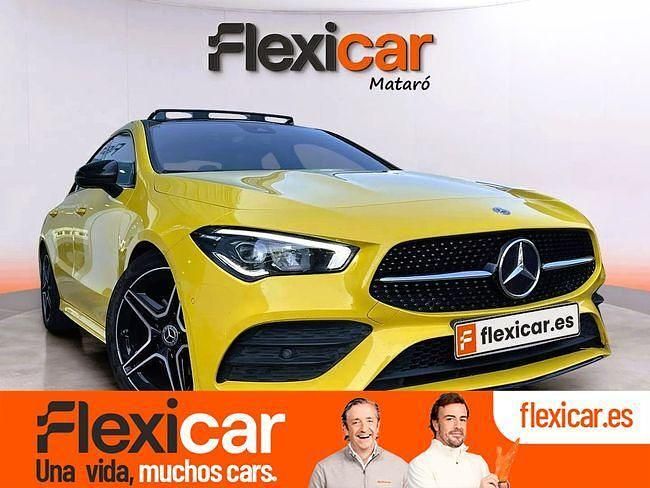 Amarillo Usado 2019 Mercedes CLA180 Berlina | 29.890 € (Un poco caro) - Imagen 1/4