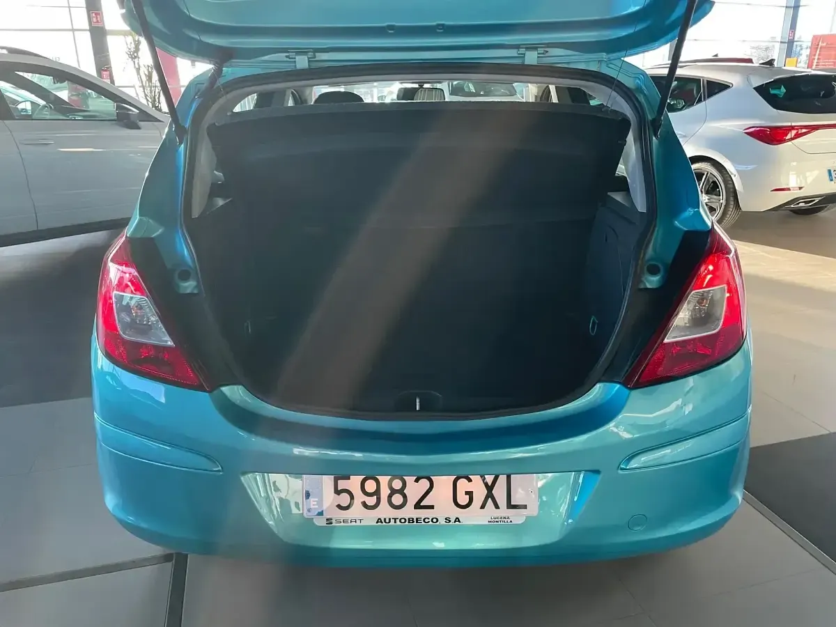 Usado Opel Corsa Essentia 85 CV (62 kW) 2010 Azul Utilitario