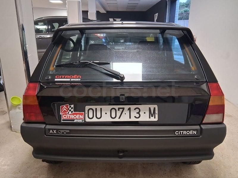 Käytetty Citroën AX 85 HP (62 kW) 1991 Musta Viistoperä