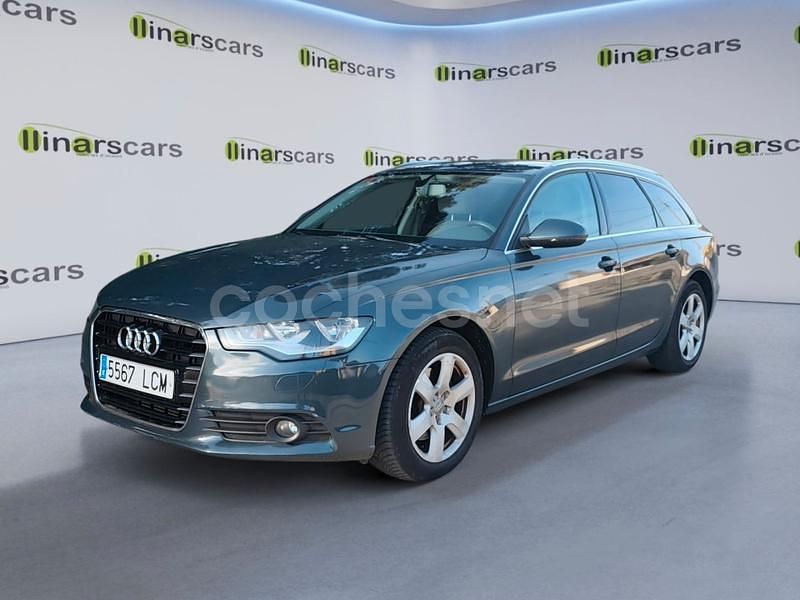 Usado Audi A6 204 CV (150 kW) 2013 Gris / plata Familiar