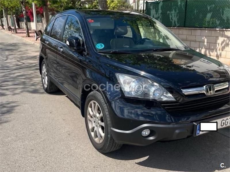 Negro Usado 2008 Honda CR-V Luxury SUV | 8500 € (Precio justo) - Imagen 1/4
