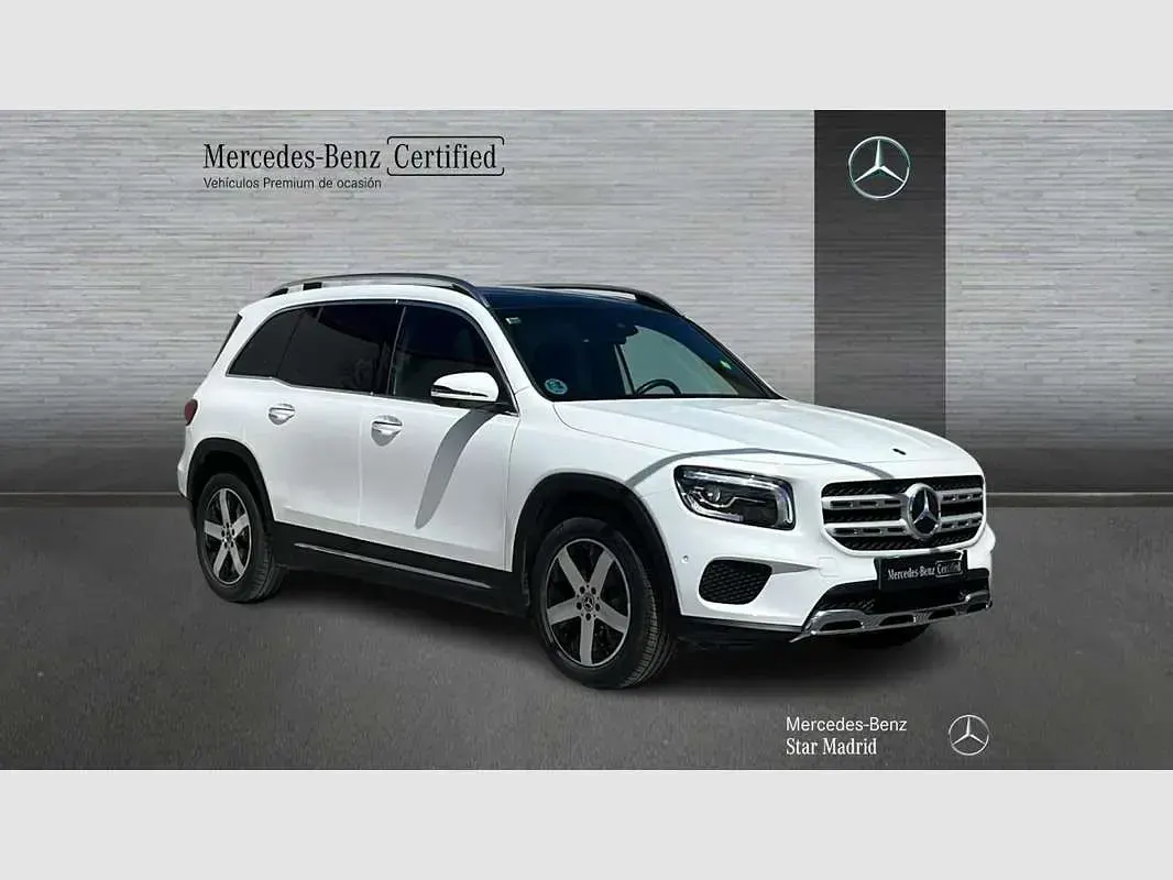 Usado Mercedes GLB200 150 CV (110 kW) 2022 Blanco SUV