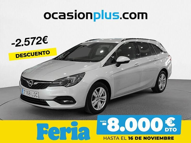 Gris Usado 2020 Opel Astra Elegance Familiar | 11.890 € (Precio justo) - Imagen 1/4