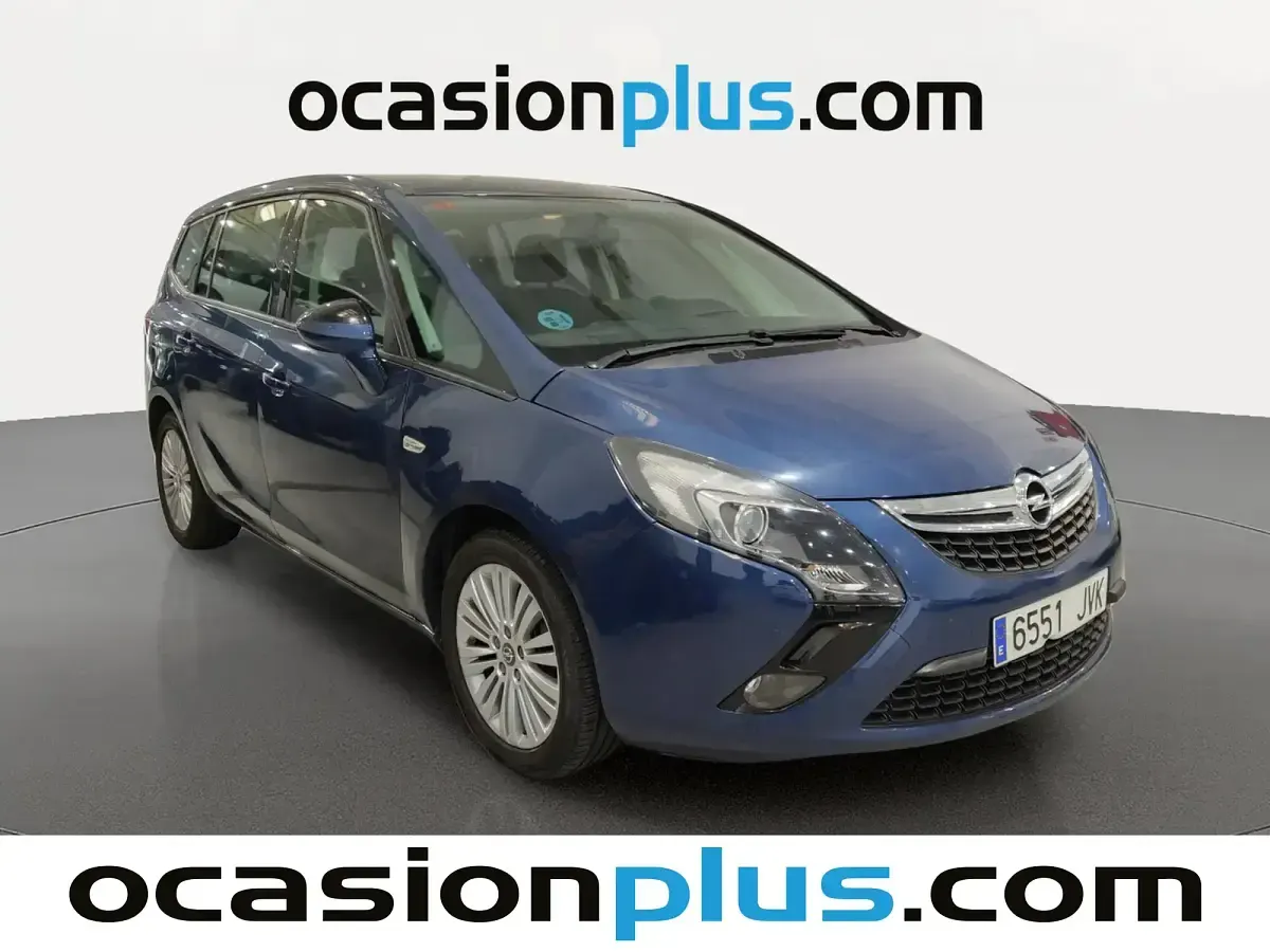 Usado Opel Zafira Selective 136 CV (100 kW) 2016 Azul Monovolumen