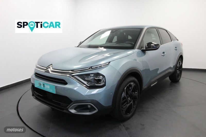 Azul Usado 2021 Citroën C4 PureTech Berlina | 20.900 € - Imagen 1/4