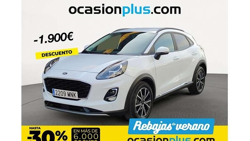 Blanco Usado 2024 Ford Puma Titanium SUV | 19.000 € (Buen precio) - Imagen 1/4
