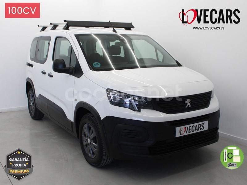Blanco Usado 2021 Peugeot Rifter Active Monovolumen | 15.100 € (Precio justo) - Imagen 1/3