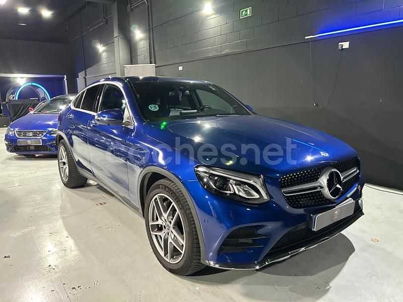 Azul Usado 2018 Mercedes GLC250 SUV | 29.500 € (Un poco caro) - Imagen 1/4