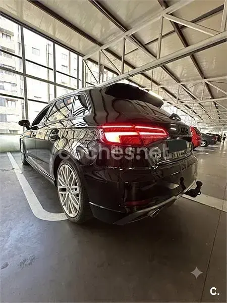 Usado Audi A3 S-Line 116 CV (85 kW) 2017 Negro Berlina