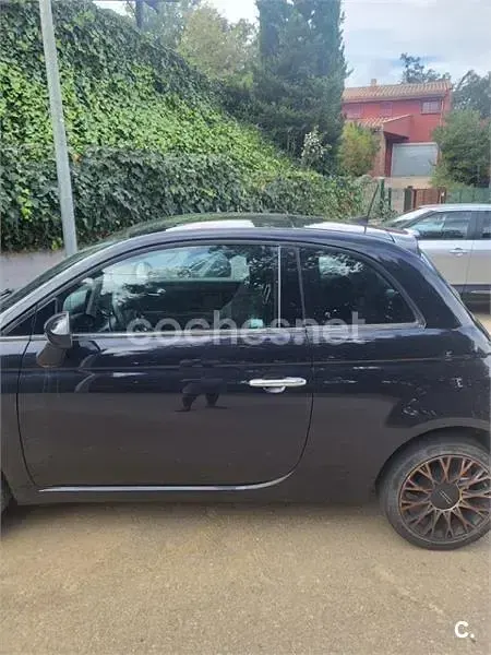 Usado Fiat 500 69 CV (50 kW) 2019 Negro Berlina