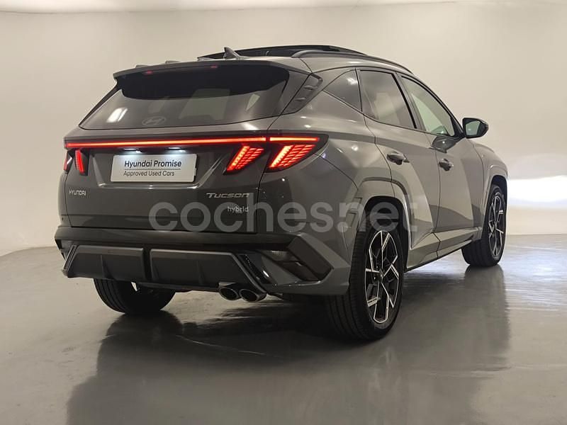 Usado Hyundai Tucson N Line 215 CV (158 kW) 2024 Gris / plata SUV