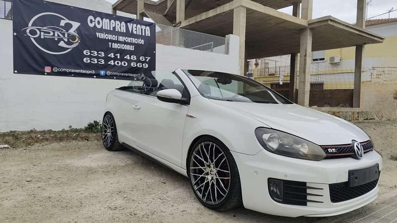 Usado VW Golf Cabriolet GTI 211 CV (155 kW) 2012 Blanco Descapotable
