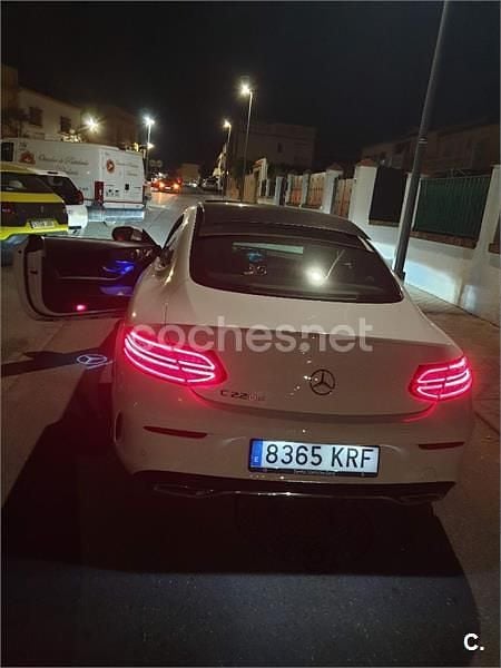 Usado Mercedes C220 194 HP (142 kW) 2018 Branco Coupé