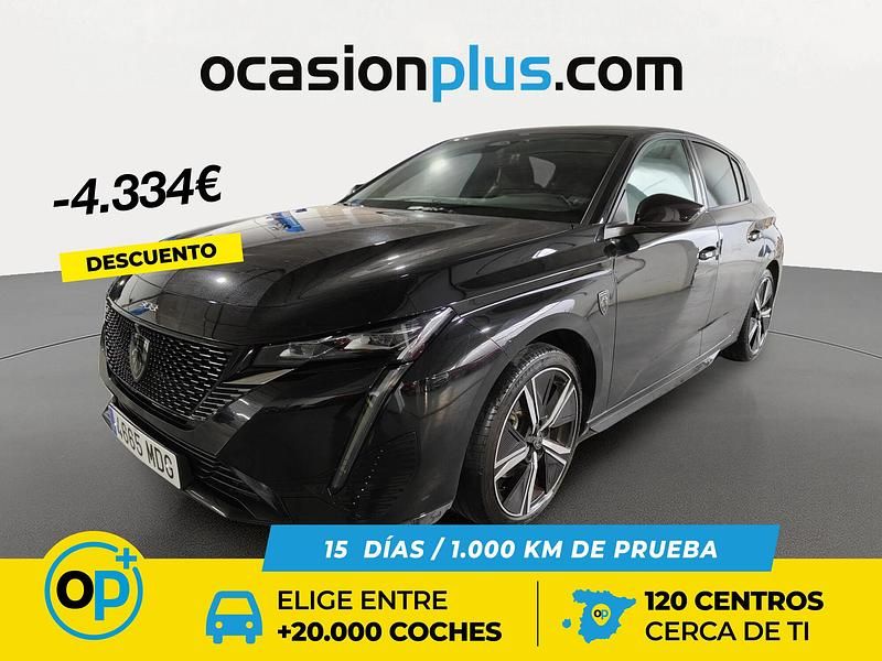 Usado Peugeot 308 GT 130 CV (95 kW) 2023 Negro Berlina