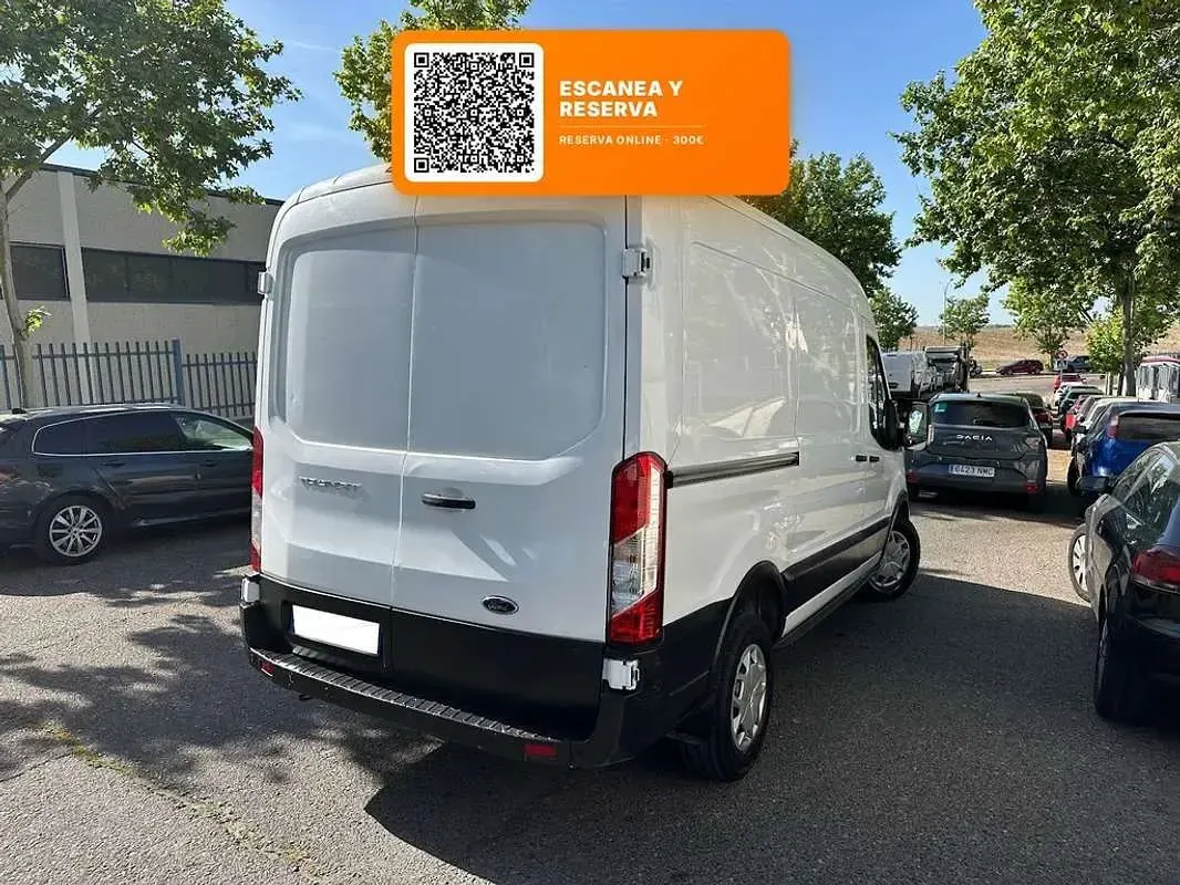 Usado Ford Transit Trend 130 CV (95 kW) 2021 Blanco Van