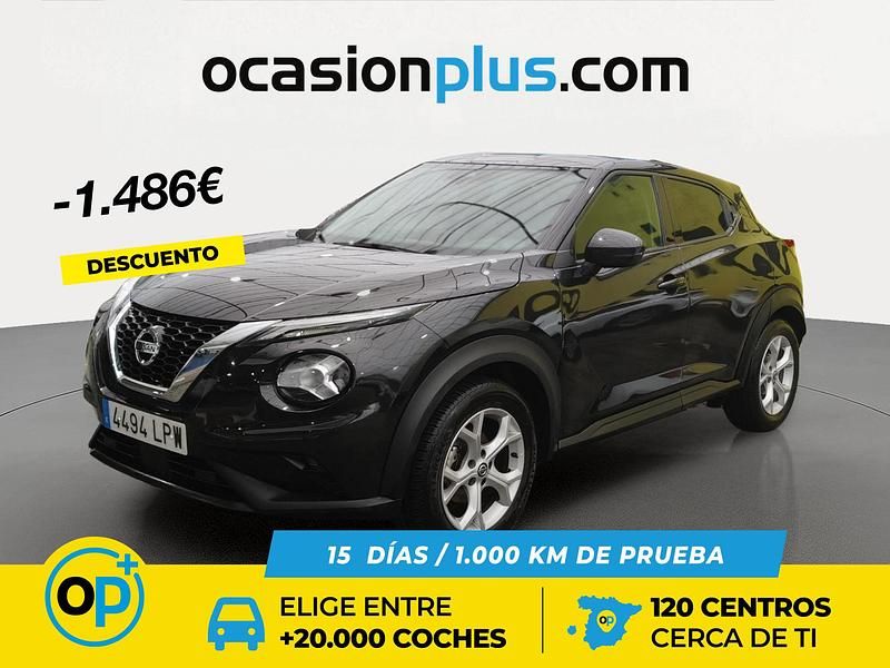 Usado Nissan Juke Acenta 114 CV (83 kW) 2021 Negro SUV