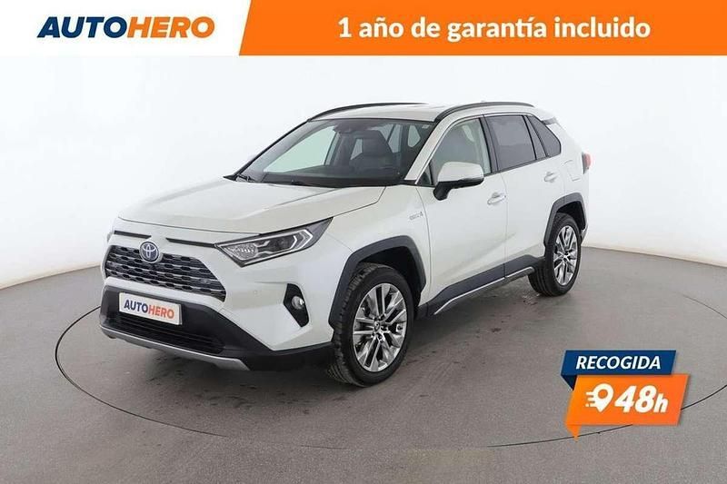 Blanco Usado 2021 Toyota RAV4 Hybrid Luxury SUV | 33.142 € (Precio justo) - Imagen 1/3