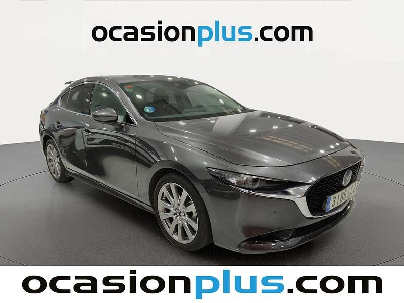 Usado Mazda 3 122 CV (89 kW) 2019 Gris Berlina