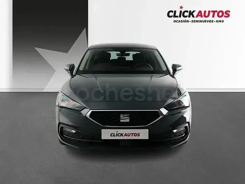 Usado Seat Leon Style 116 CV (85 kW) 2025 Azul Berlina
