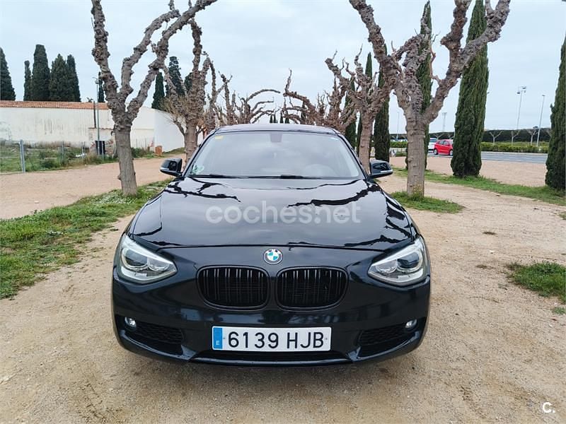 Usado BMW 118 143 CV (105 kW) 2012 Negro Utilitario