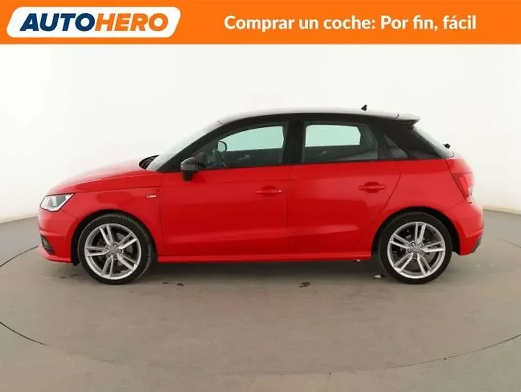 Usado Audi A1 Attraction 125 CV (91 kW) 2016 Rojo Utilitario