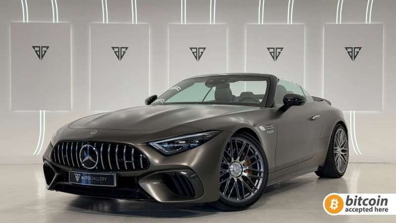 Gris Usado 2022 Mercedes SL63 AMG AMG Coupe | 157.900 € (Un poco caro) - Imagen 1/4