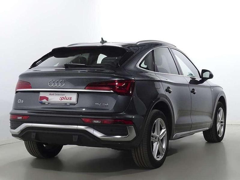 Usado Audi Q5 Sportback S-Line 204 CV (150 kW) 2021 Gris SUV