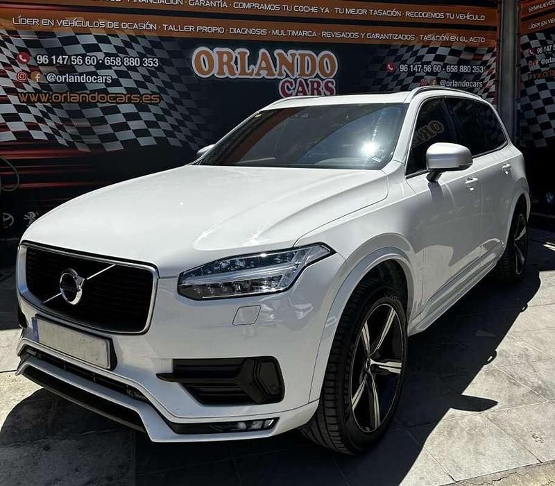 Blanco Usado 2018 Volvo XC90 R-Design SUV | 39.000 € (Un poco caro) - Imagen 1/4