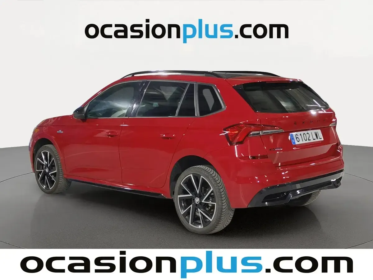 Usado Skoda Kamiq Monte Carlo 150 CV (110 kW) 2022 Rojo SUV