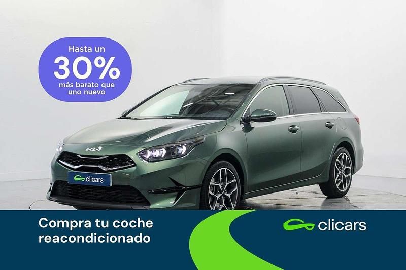 Verde Usado 2022 Kia Ceed Familiar | 18.590 € (Precio justo) - Imagen 1/4