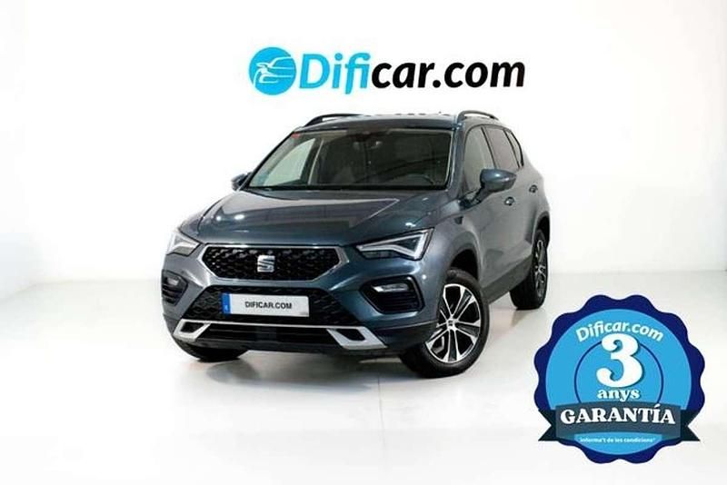 Usado Seat Ateca Style 150 CV (110 kW) 2021 Gris SUV