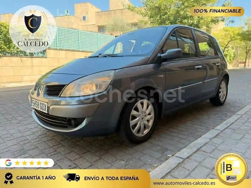 Gris / plata Usado 2008 Renault Scénic II Dynamique Monovolumen | 4499 € (Precio justo) - Imagen 1/4