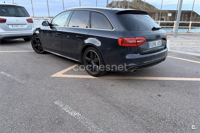 Usado Audi A4 S-Line 245 CV (180 kW) 2015 Azul Familiar