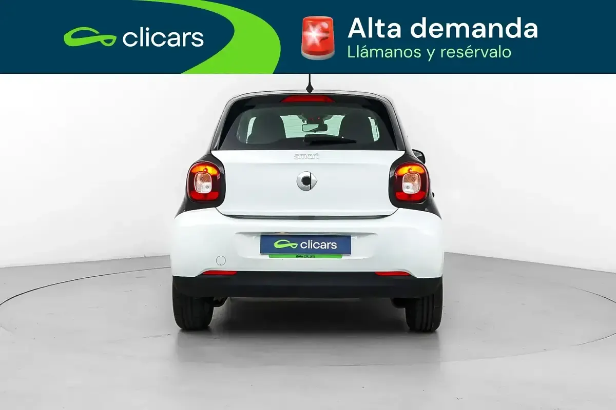 Usado Smart ForFour Passion 71 CV (52 kW) 2015 Blanco Utilitario