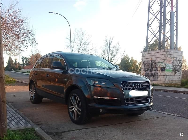 Usado Audi Q7 S-Line 233 CV (171 kW) 2008 Negro SUV