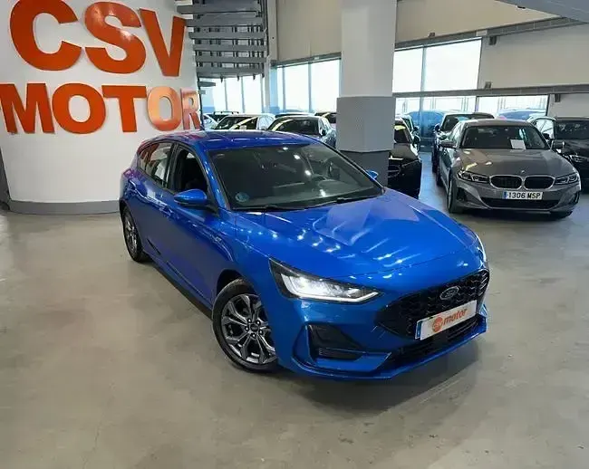Usado Ford Focus ST-Line 126 CV (92 kW) 2023 Azul Berlina