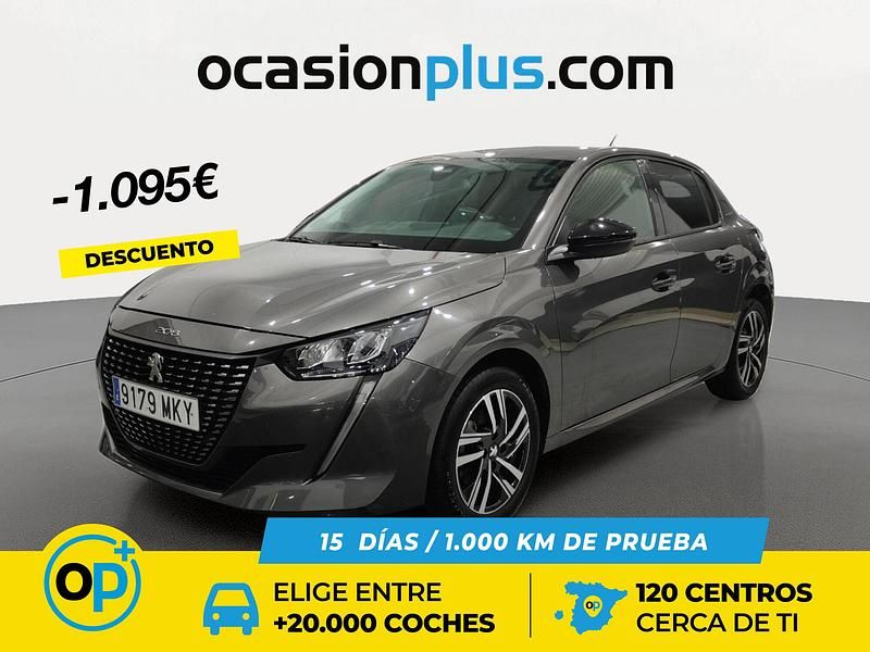 Usado Peugeot 208 Allure 100 CV (73 kW) 2023 Gris / plata Utilitario