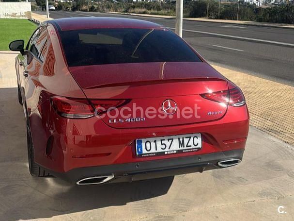 Usado Mercedes CLS400 340 CV (250 kW) 2020 Rojo Berlina