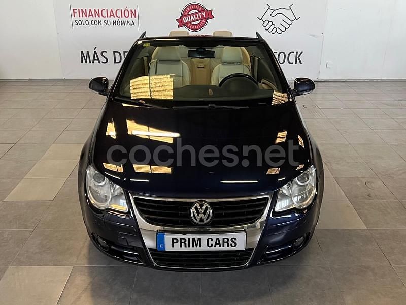 Usado VW Eos 140 CV (102 kW) 2007 Azul Descapotable
