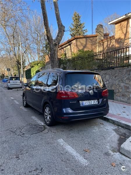 Usado VW Sharan Sport 177 CV (130 kW) 2015 Azul Monovolumen
