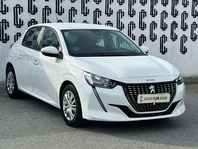 Blanco Usado 2020 Peugeot 208 Active Utilitario | 10.990 € (Precio justo) - Imagen 1/4