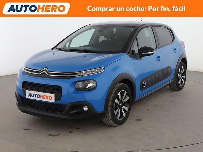 Usado Citroën C3 Shine 103 CV (75 kW) 2019 Azul Utilitario