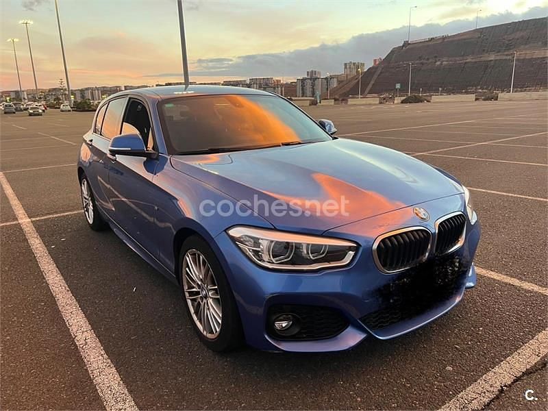 Azul Usado 2017 BMW 116 Efficient Dynamics Utilitario | 12.000 € (Precio justo) - Imagen 1/4